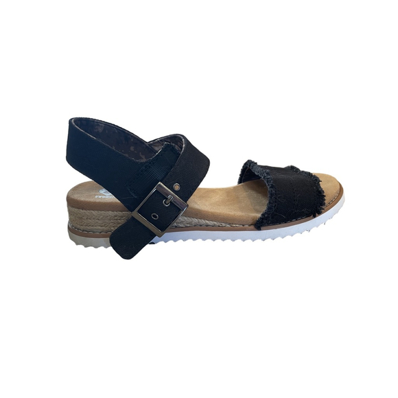 Skechers Desert Kiss Adobe Princess Sandal Black Women Size 8 - Picture 6 of 7